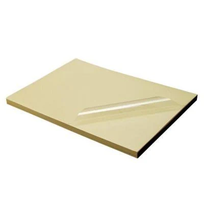 A4 Blank Printable Stickers 50μm Clear PET with Self-Adhesive Shipping Labels for Laser Printer
