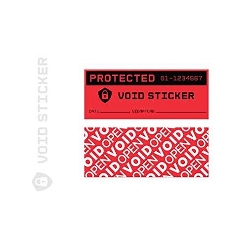 100 Customs Stickers - Tamper E…