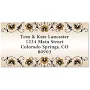 Fancy Floral Border Return Address Labels
