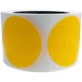 Yellow Stickers 3" Round QTY 500 | Wholesale Labels | InStockLabels