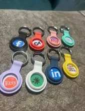 Custom NFC Social Media Tags Other Website (Blank label) / Orange