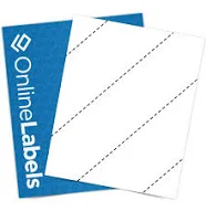 online labels 8.5" x 11" Full Sheet Labels
