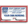 Windshield Custom Imprinted Labels
