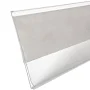 Self-Adhesive Shelf Strip Tag Holder, Clear 1-1/4H x 36W