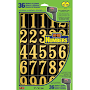 Hy-ko MM-3N Self-Adhesive Reflective Number Set