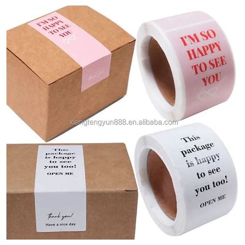 Labels Self-Adhesive Black Sticke…