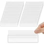 60 Pcs Clear Shelf Labels