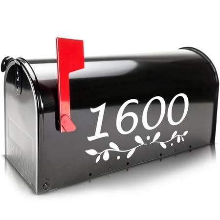 Assured Signs Reflective Mailbox Number Stickers