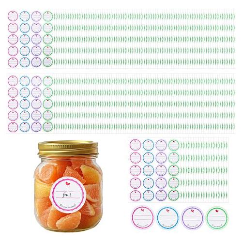 Ouligay 200Pcs Canning Labels F…