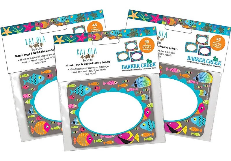 Barker Creek Name Tags/Self-Adhesive Labels