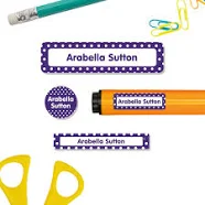 Dots School Essentials Labels Pack