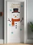 Holiday Reindeer Snowman Stickers