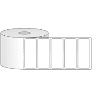 2.5" x 1" Labels Removable Thermal Transfer