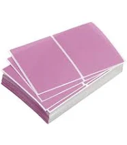 Colored Rectangle Stickers, 200 Labels Color Code Sticker, 3x2 inch Self Adhesive Light Purple for Folder, Jar, Drawer | Harfington