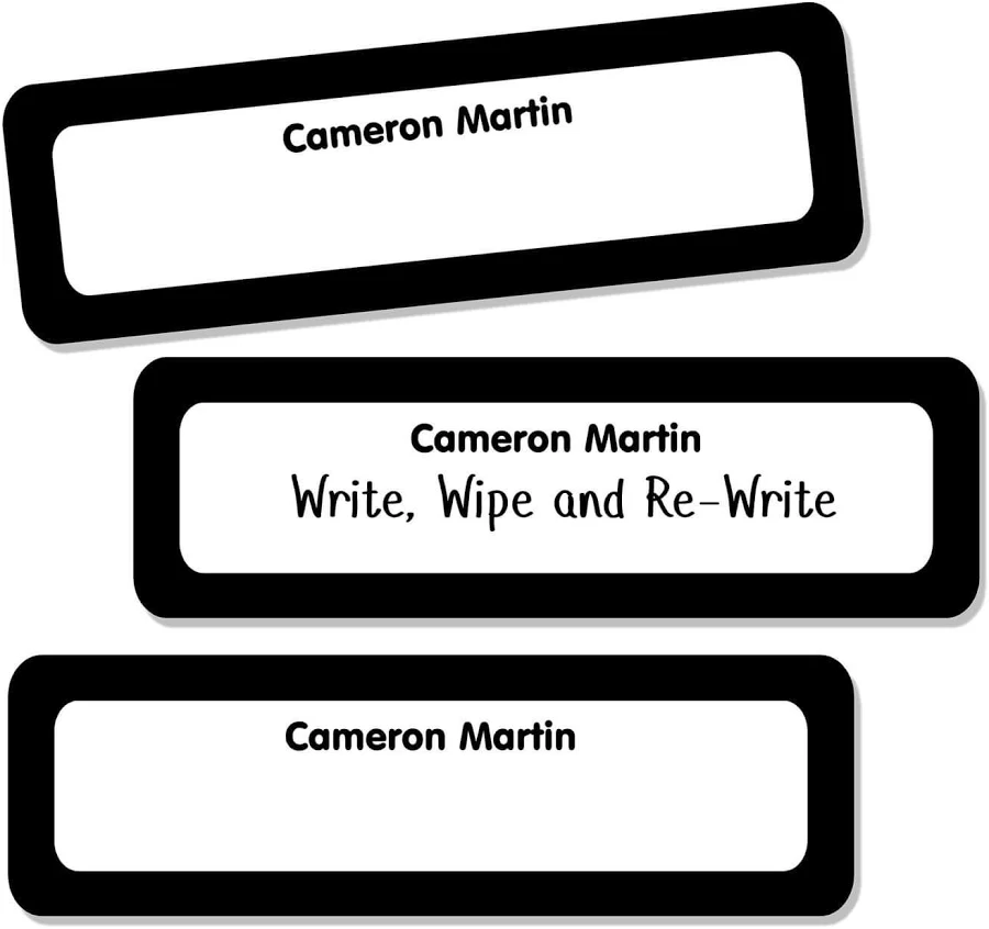 Custom Write-On Labels