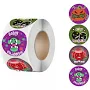 500pcs Round Halloween Self-Adhesive Stickers