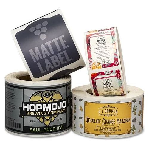 Custom Printing Label In Rolls Pa…