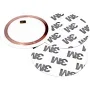 Custom 125KHZ PVC RFID Rewritable Round Mini Tag 50MM T5577 Rewritable Sticker