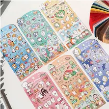 Nekoni Animal Tiger Dinosaur Kitty Shark Bunny Bear Decals Stickers For Original