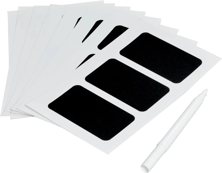 iDesign Chalkboard Labels with Marker