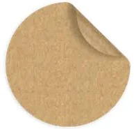 Kraft Paper Stickers 9" x 9" / 300