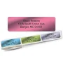 Metallic Rainbow Rolled Address Label