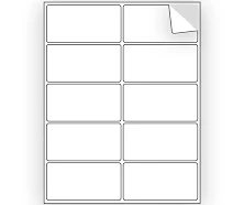 (300) 4x2 Ecoswift Laser/ink Address Shipping Self-adhesive Labels 10