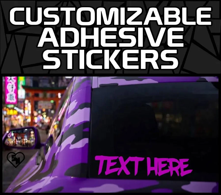 Customizable Adhesive Stickers