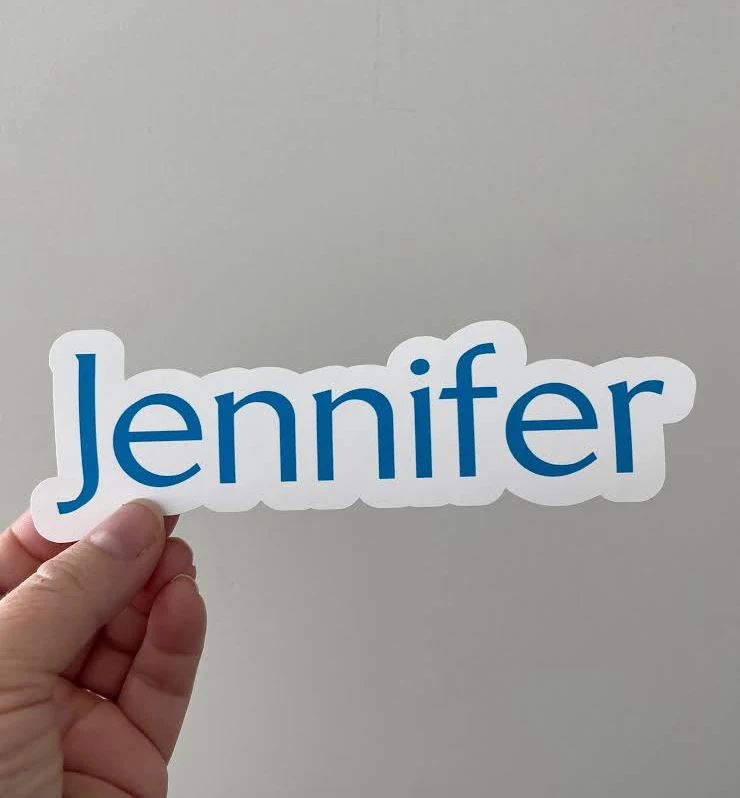 Personalized Name Stickers / Name Labels / Waterproof Vinyl Stickers / Custom Name Stickers