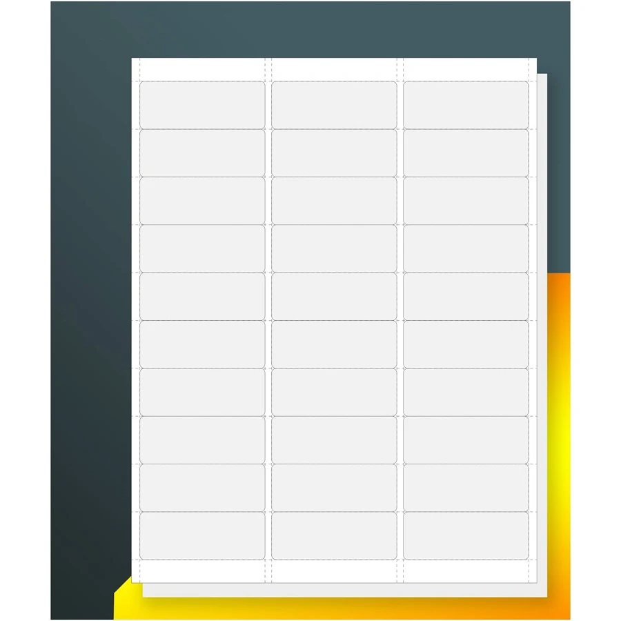 30UP Laser & Inkjet Printers Barcode FBA Labels