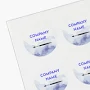 Custom Product Labels on Sheets | 48 qty | 1"x1" | VistaPrint | Design: White, General Party, Painting , Styles & Themes, Industry
