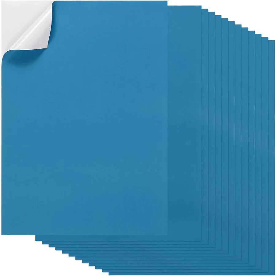 PATIKIL 20pcs Full Sheet Label Sticker Paper A4 Shipping Labels Matte Colored Adhesive Printable Sticker Paper for Inkjet Laser Printer Printing