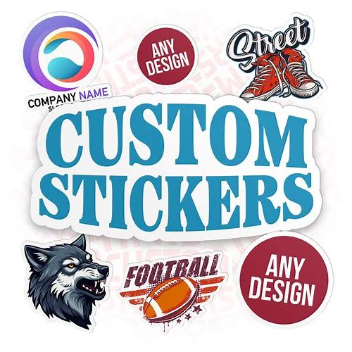 Custom Sticker With Your Image …