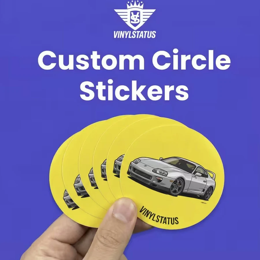 Custom Circle Stickers