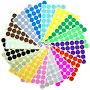 640 Pieces 1 Inch Round Stickers Color Coding Labels