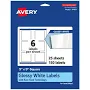 Avery Square Labels with Sure Feed