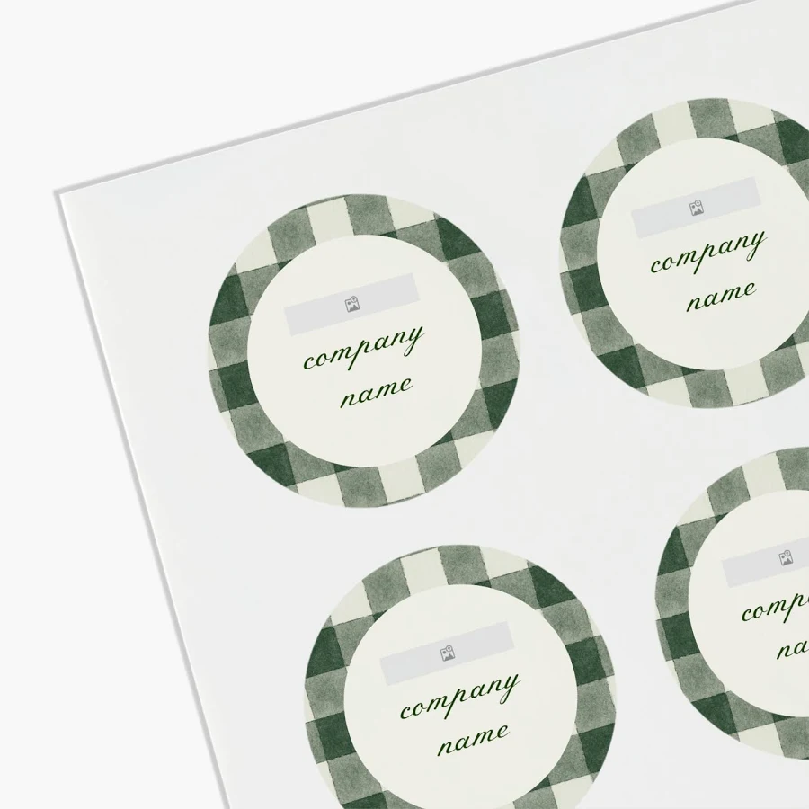 Custom Product Labels on Sheets | 48 qty | 1"x1" | VistaPrint | Design: White, Arts, Crafts, And Design, Patterns & Textures, Styles & Themes