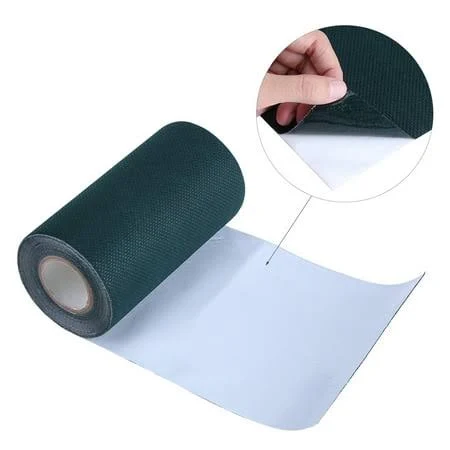 Lyumo Fixing Turf Tape 5mx15cm Self-Adhesive Turf Tape for Joining Artificial Grass Easily, Size: 500 x 15 cm / 196.85 x 5.91 inch, Green