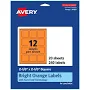 Avery Printable Square Labels