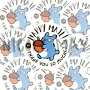 Totoro Thank You Stickers Sheet | Studio Ghibli | Small Business | Packaging