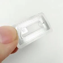 125khz Adhesive Labels With Sew In Chip Flag Bullet Tag Iso 15693 Rfid Sticker