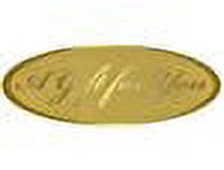 A1bakerysupplies A Gift for You Foil Gold on Gold Seals 2-1/2x15/16 inch 20 Labels