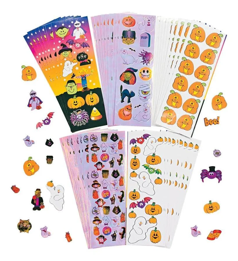 Fun Express Halloween Sticker Assortment Stationery