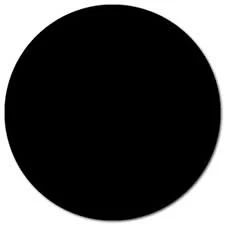 Black Solid Color Ultra Removable Labels