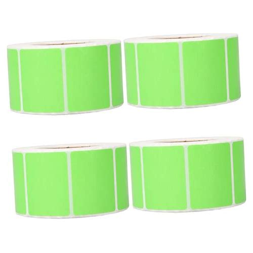TEHAUX 4Rolls Thermal Sticker L…