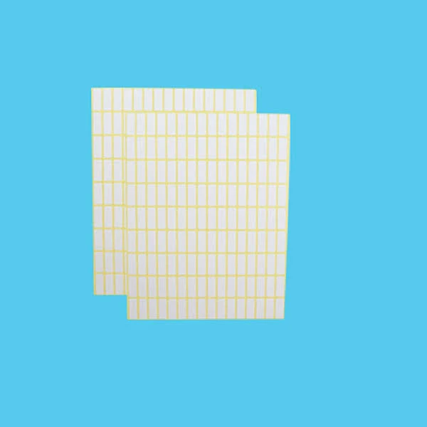 Rectangle Self Adhesive Writable Blank Stickers Printable Sticker Labels for Laser/Inkjet Printe