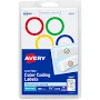 Avery Removable Adhesive Color- Coding 1-1/4" Diameter 400 Labels