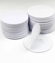 5Pcs/Lot 125Khz T5577 RFID Rewritable Stickers Tag Proximity Cards Rewritable Adhesive Label