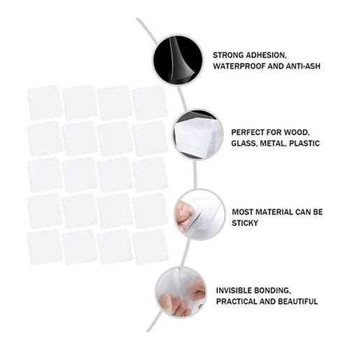 Honitano 20Pcs Double-Sided Sti…