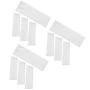Ounona 72 Pcs Clear Self-Adhesive Label Holders
